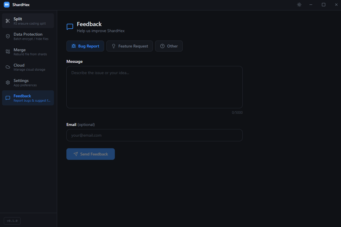 ShardHex — Feedback